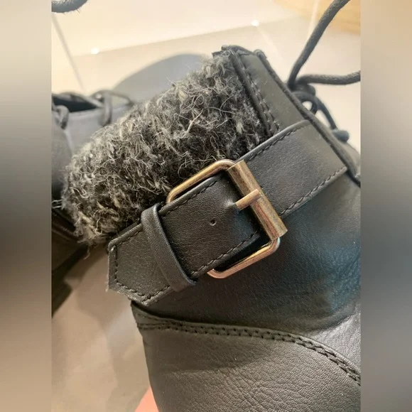 UNIONBAY ~ Stockholm Combat Boots Black Size 8 - Picture 11 of 14